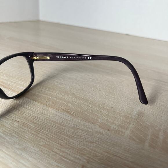Versace Mod.3184 5066 Eyeglasses Purple Gold Frame 52-16-140 Italy - Picture 6 of 8